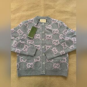 Gucci GG Logo Cardigan Sweater